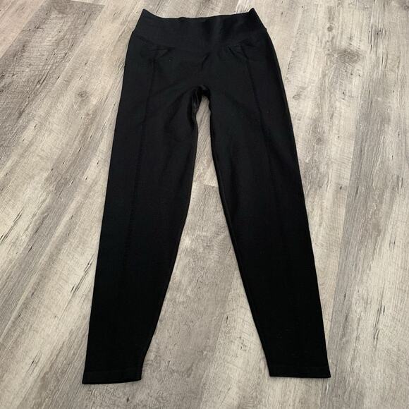 PINK Victoria’s Secret Ultimate Leggings Womens Sz Medium Black Stretch 170/72A - Picture 7 of 7